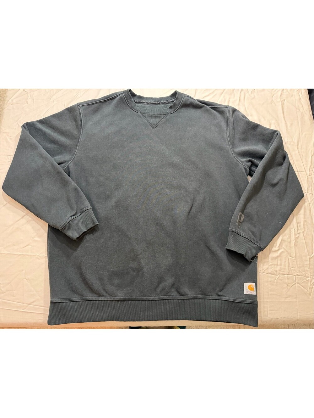 Carhartt 104165 Rain Defender Sweatshirt Mens XL Black Heavyweight Crewneck